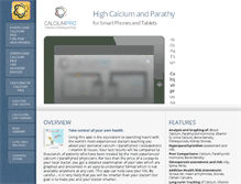 Tablet Screenshot of calciumpro.com